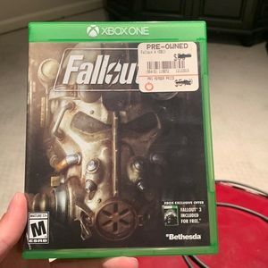 Fallout 4 video game. XBOX ONE.